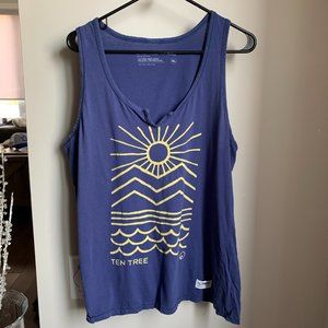 Blue Tank Top from Ten Tree